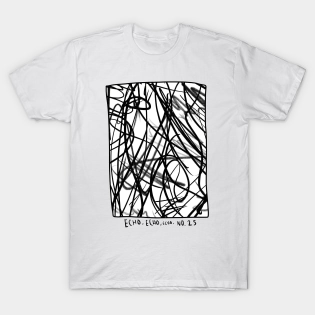 No.25 Echo Echo T-Shirt by MagnumOpus